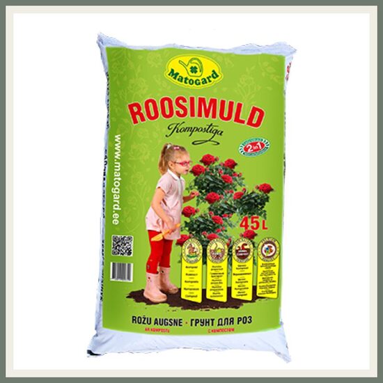 Roosimuld kompostiga 45L