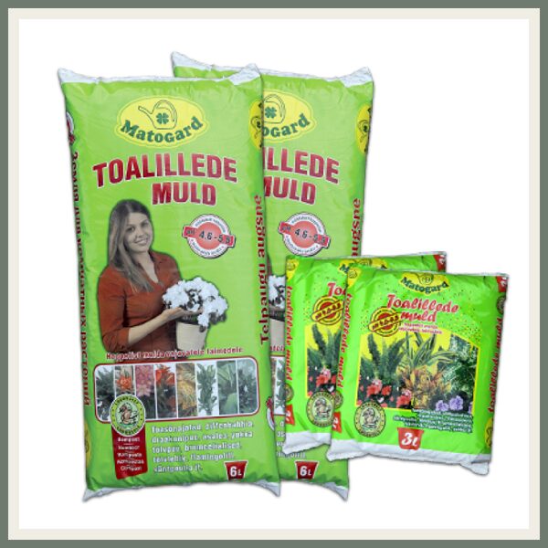 Happeline toalillede muld 3l/6l